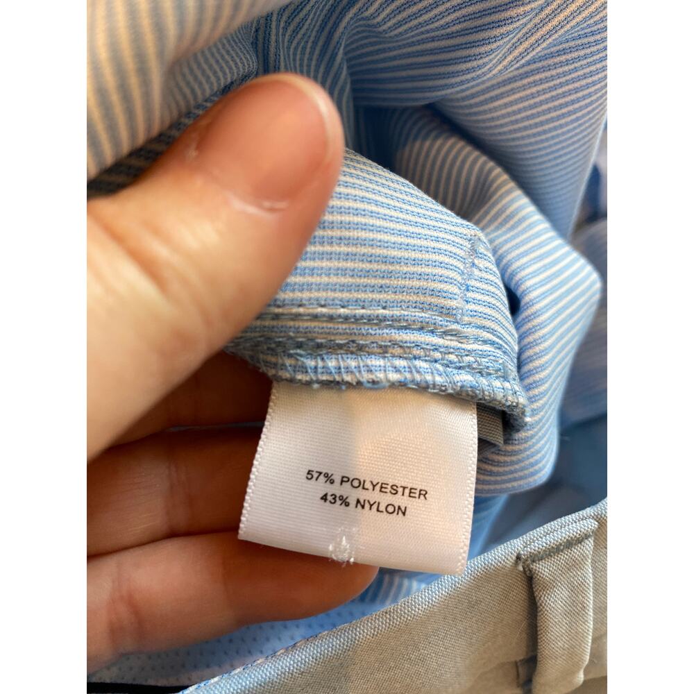 Peter Millar Performance Shorts Blue Polyester/Ny… - image 4